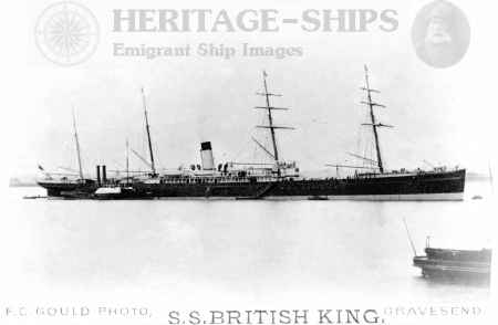 British King, American Line steamship