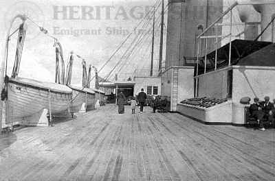 (image for) Baltic (2) - upper promenade deck