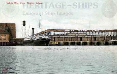 (image for) White Star liner at Boston
