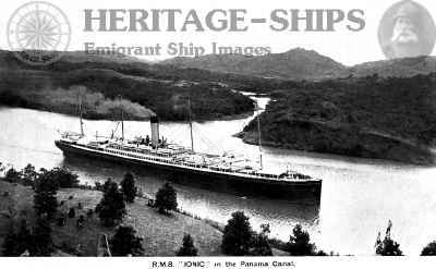 (image for) Ionic (2) - in the Panama Canal