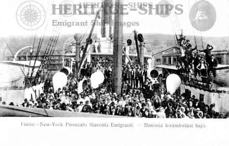 (image for) Slavonia - boarding at Fiume