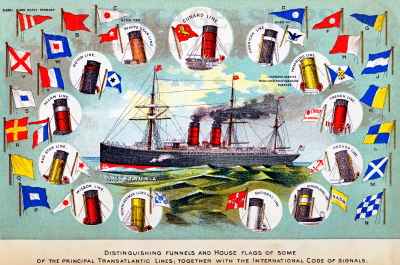 (image for) Etruria - funnels and house flags