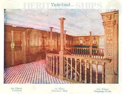 (image for) Vaderland (2) - 1st class entrance hall