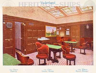 (image for) Vaderland (2) - 1st class smoke room
