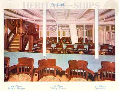 (image for) Finland - 2nd class dining saloon