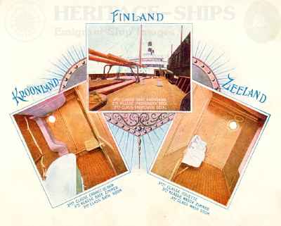 (image for) Finland, Kroonland & Zeeland (2) - 3rd class views