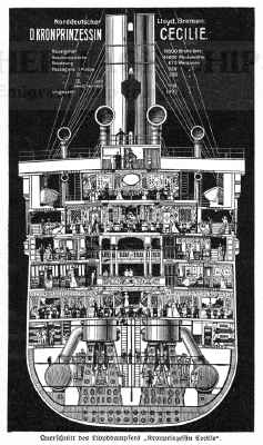 (image for) Kronprinzessin Cecilie - sectional view