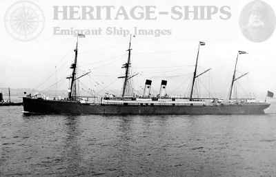 S.S. Westernland (1), Red Star Line steamship