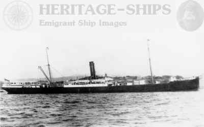 Anchor Line steamship, Asia