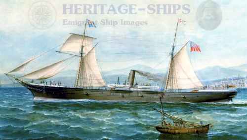 Anchor Line steamship, Scandinavia