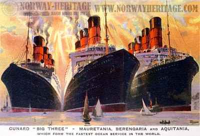 (image for) Cunard - Big Three