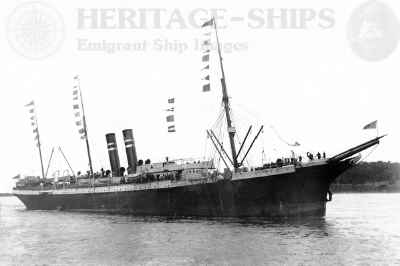 S.S. Lake Megantic (2), Beaver Line steamship
