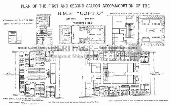 (image for) Coptic - Cabin plan
