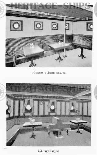 (image for) Dominion Line - 3rd class accommodation