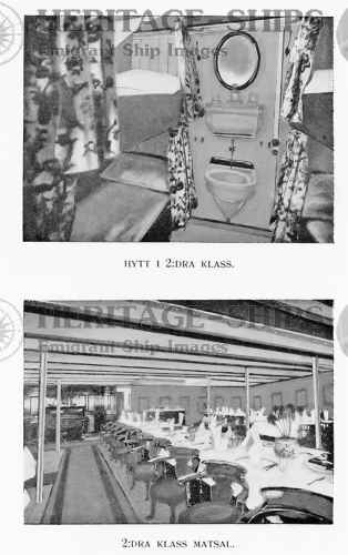 (image for) Dominion Line - 2nd class accommodation