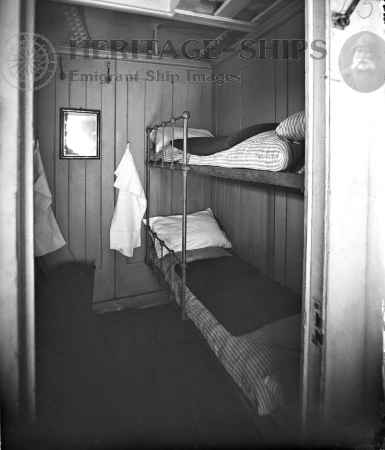 (image for) Lucania – Third-Class (Steerage) 2-Berth Accommodation