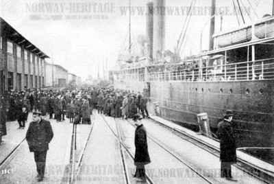 (image for) Calypso (2) boarding emigrants